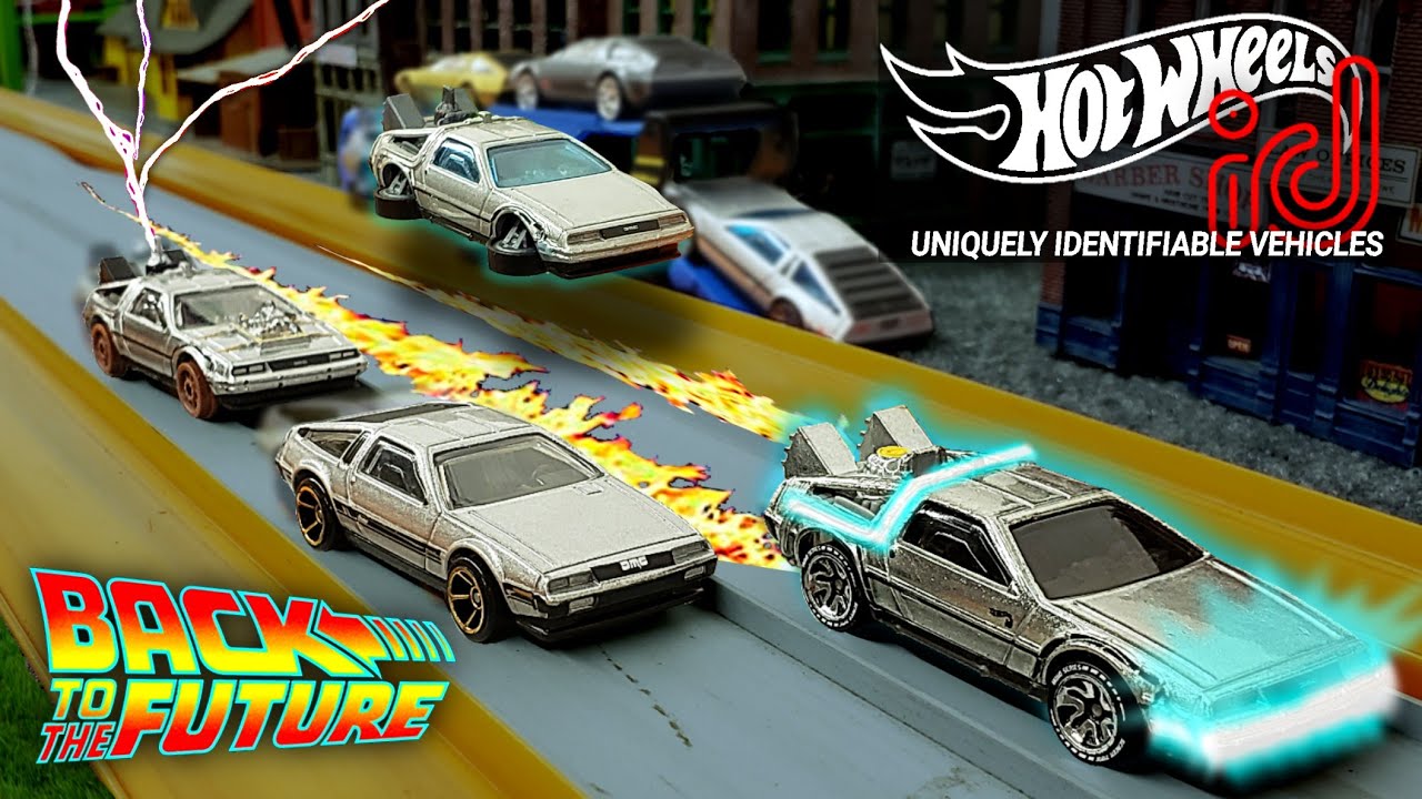 Back to the Future | Hot Wheels id Delorean | Race - YouTube