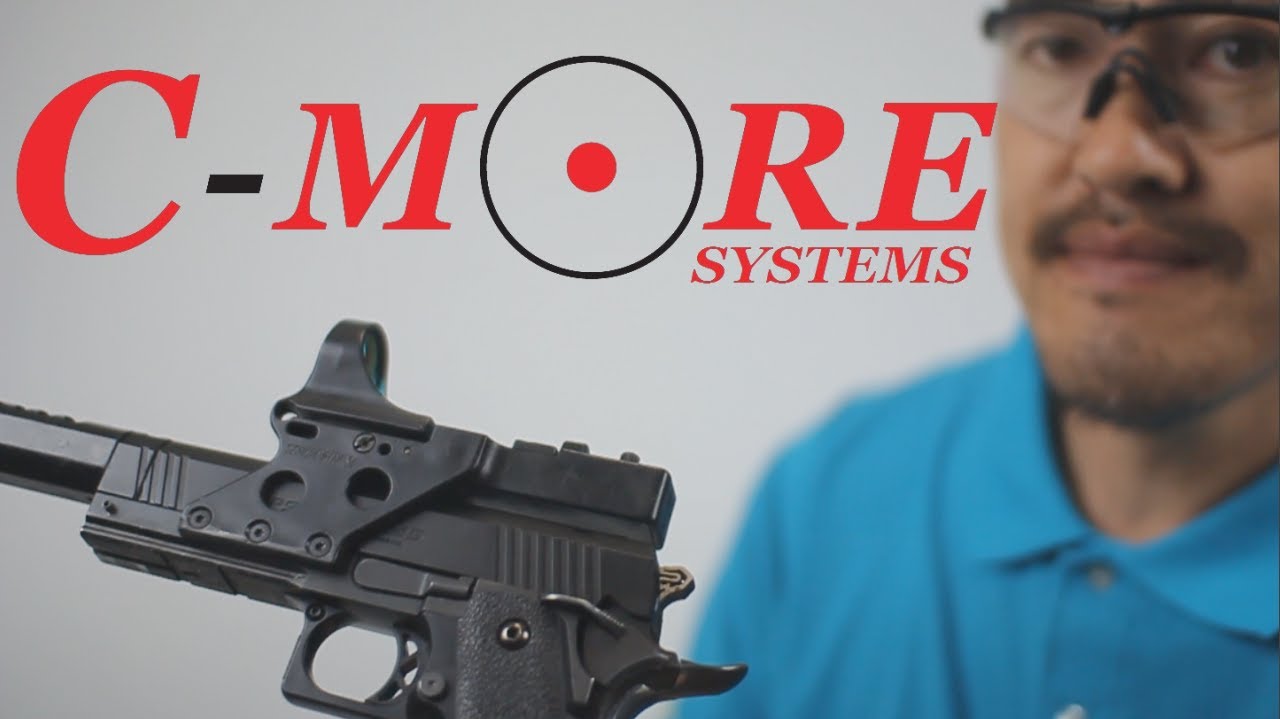 実物 実銃対応 競技用C-MOAレッドドット ダットサイト