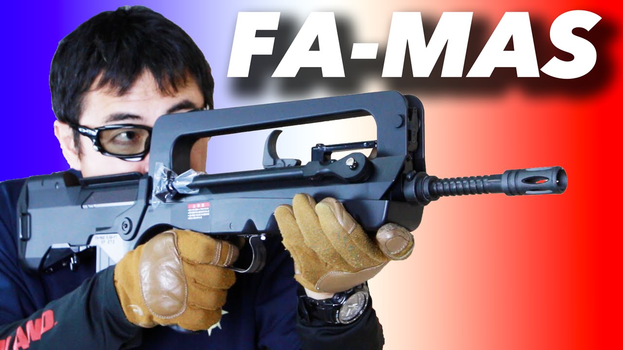 MARUI FA-MAS 5.56-F1 Airsoft Review Tatsuya Sakai Machsakai (東京