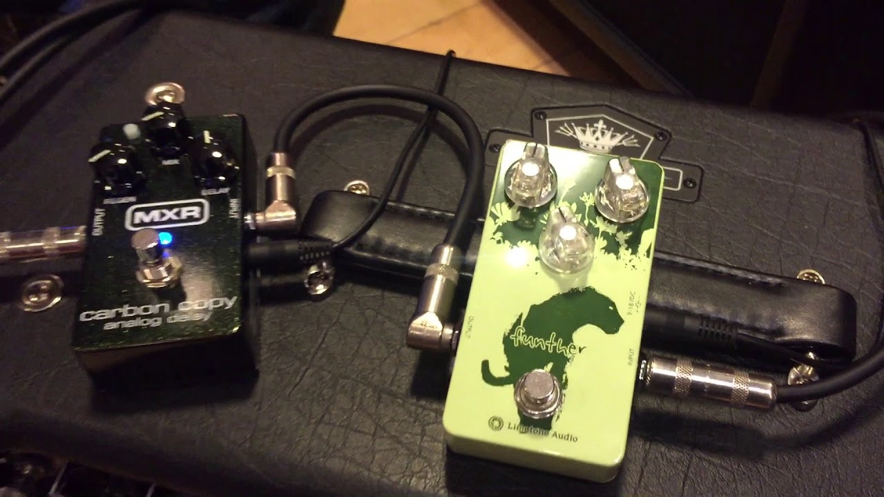 弾いてみた】Limetone Audio Funther【アンプステーション】 - YouTube