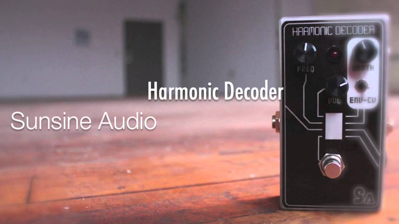 今まで聞いたこともないような音！Sunsine Audio Harmonic Decoder