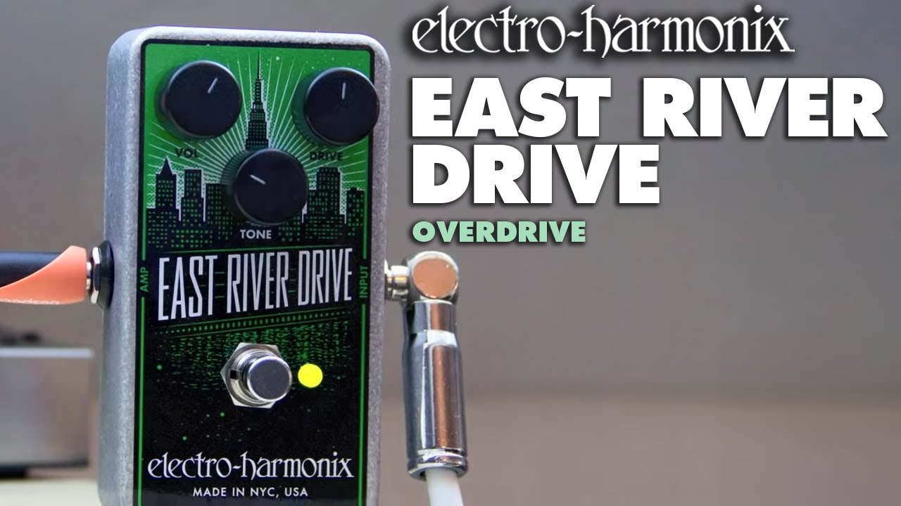 Electro-Harmonix East River Drive」アナログマン監修のODペダルを