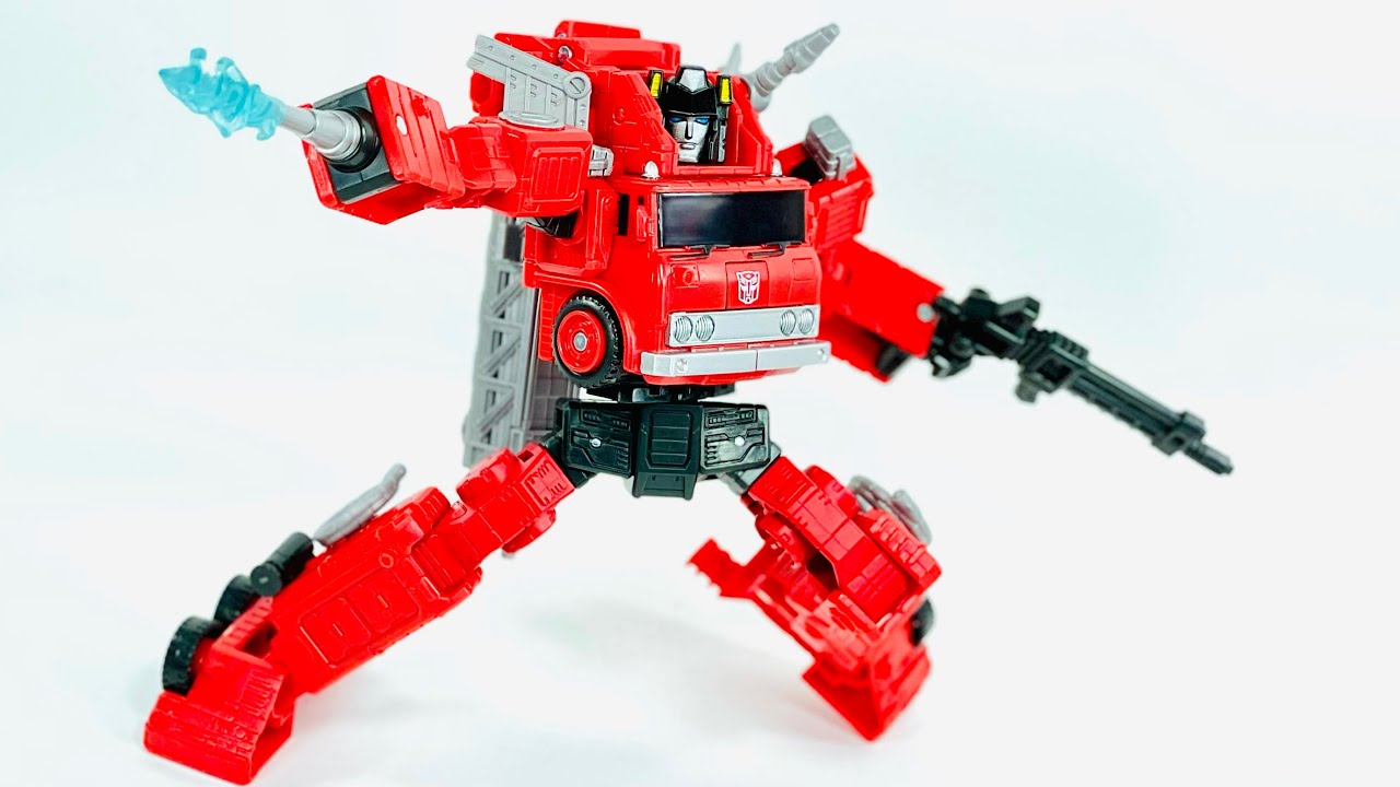 Transformers KINGDOM Inferno Chefatron Review - YouTube