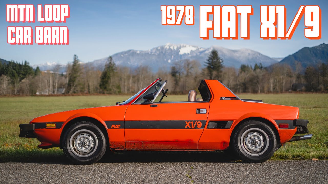 Fiat X1/9 - A Mid Engine Italian Spaceship (Mountain Loop Car Barn