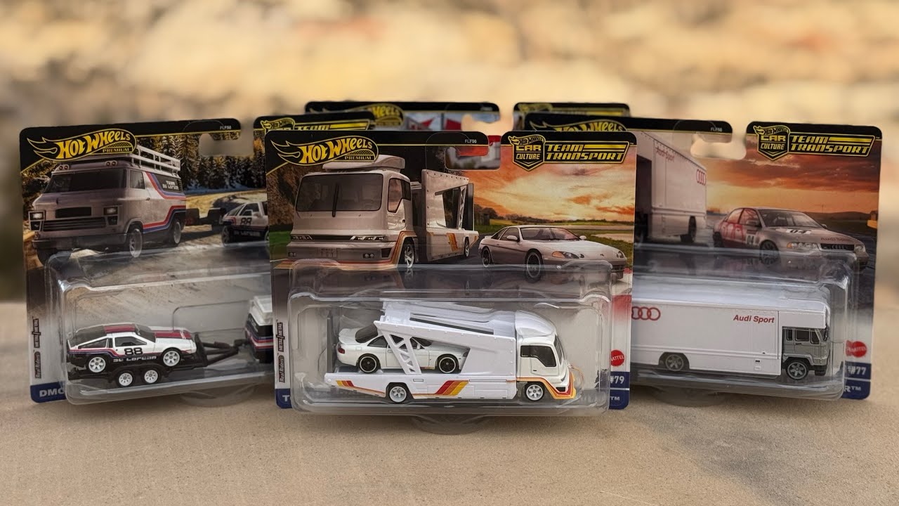 Hot Wheels SNEAKS: Team Transport Mix 2 & the 2025 Legends Set