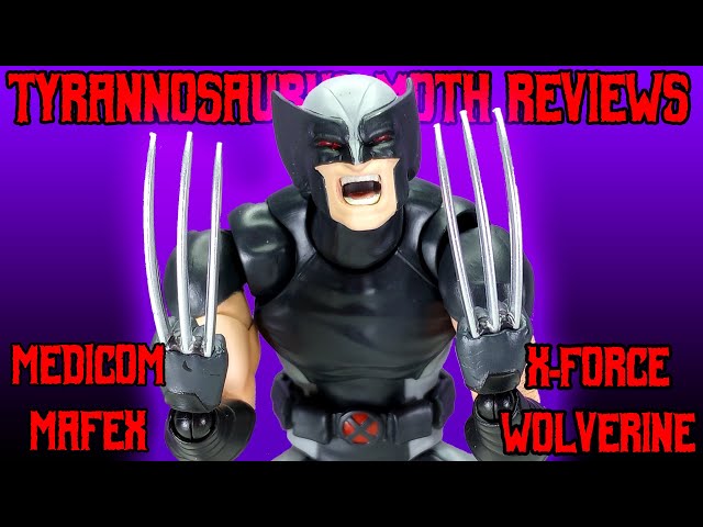 MAFEX No 171 X Force Wolverine figure review - YouTube