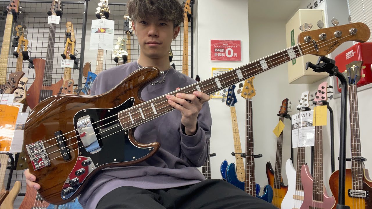 Sadowsky TYO / Modern Edge 4st J-Bass【Test Play】 - YouTube
