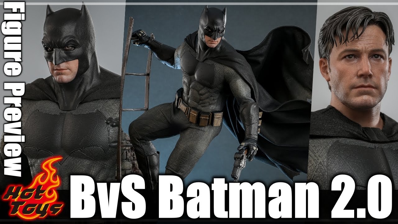 一回り大きくなったベンアフレック版バットマンがホットトイズから再