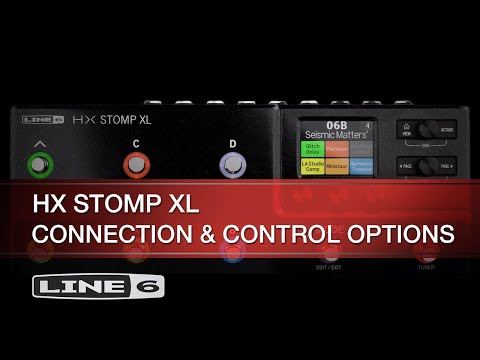 HX Stomp XL － 接続及びコントロール・オプション | Line 6 - YouTube