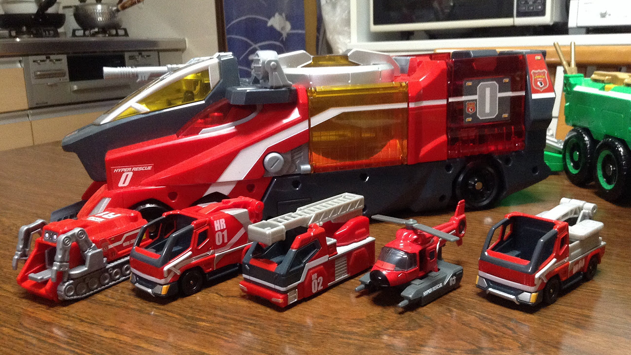 トミカ】 ハイパーレスキューZERO のせるトミカでサウンドチェンジ