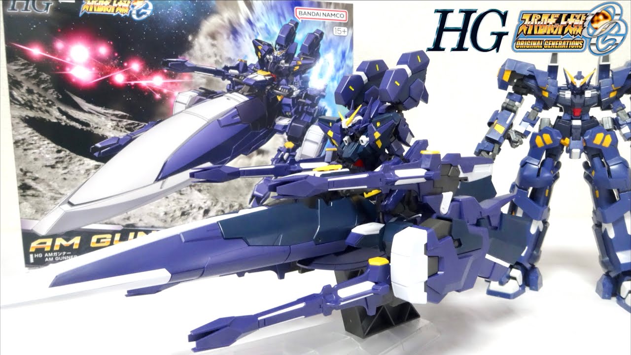 ヒュッケバインガンナーに合体！さらに!?【スパロボOG HG AMガンナー