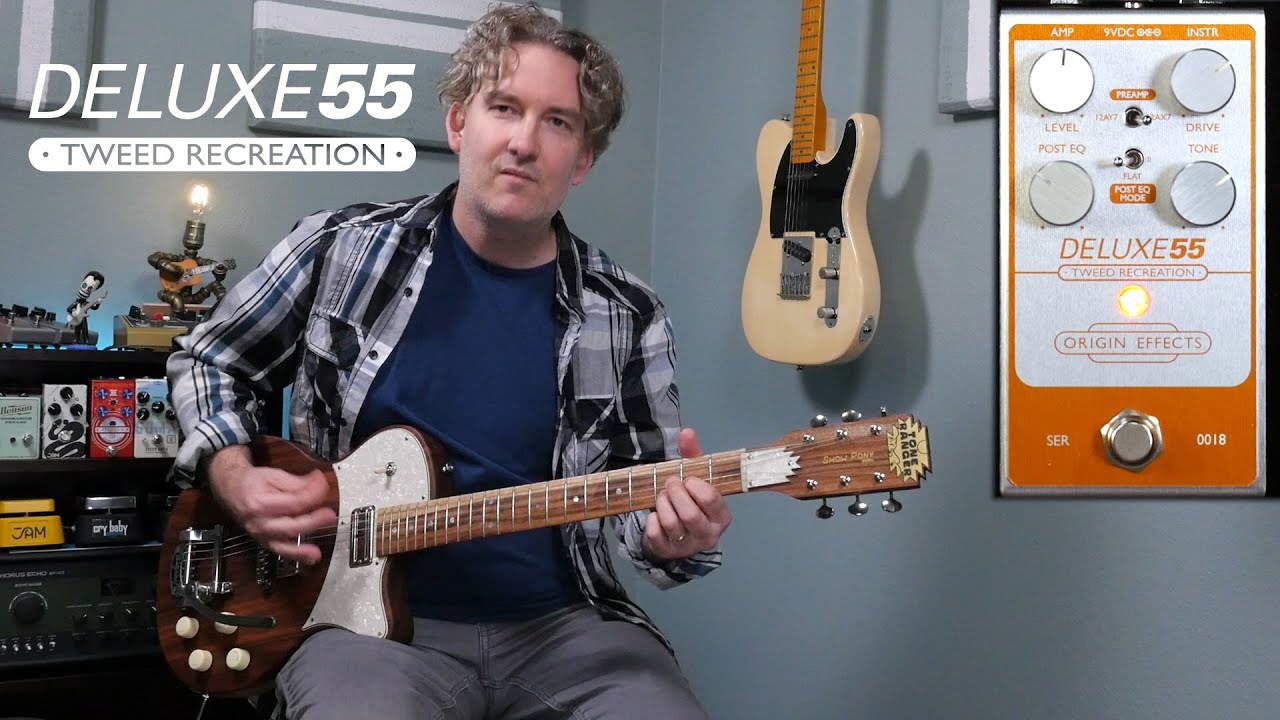 Origin Effects Deluxe55 Tweed Recreation - YouTube