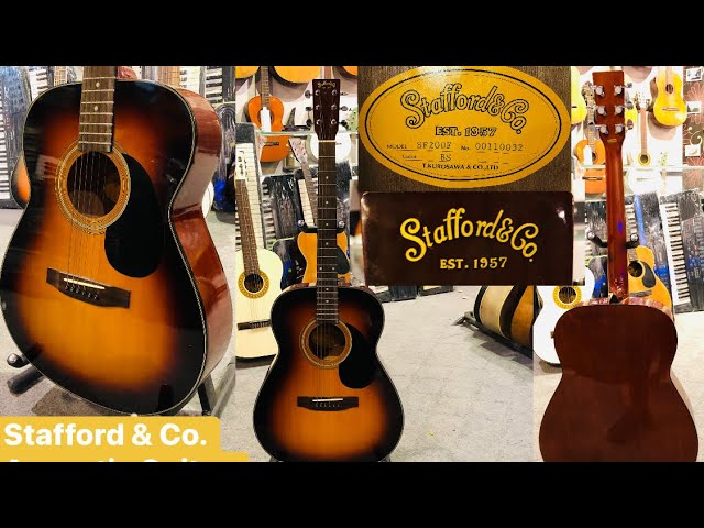 Stafford & Co. Acoustic guitar Model No SF200F ( Wilson's music