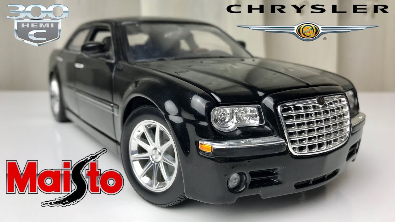 1:18 Chrysler 300C 5.7 HEMI - Maisto - YouTube