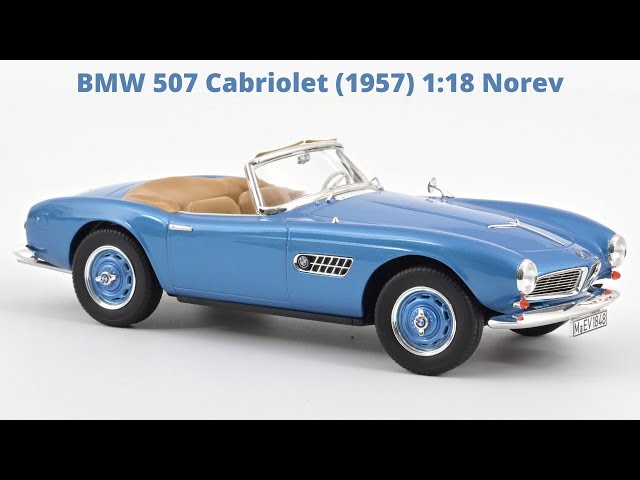 Capturing History: BMW 507 Cabriolet (1957) 1:18 Norev Diecast
