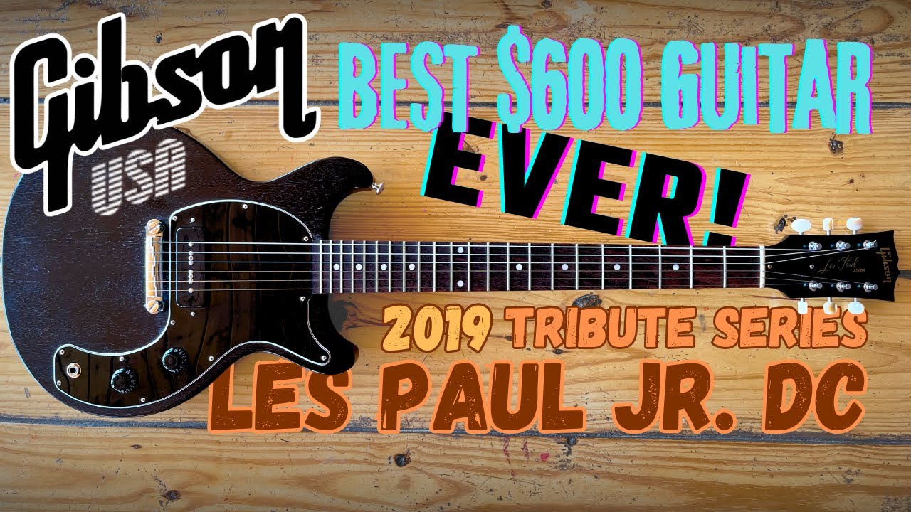 Can Gibson's Cheapest Guitar be Their Best?!?! 2019 Les Paul Jr