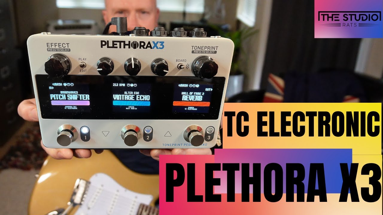 TC Electronic Plethora X3 - Is This All The FX You Need? - YouTube
