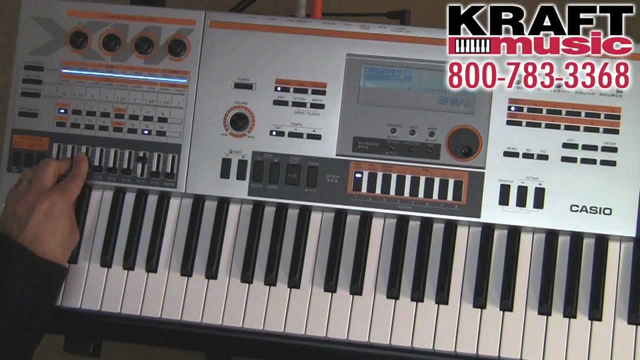 Casio XW-P1 Organ Mode - YouTube