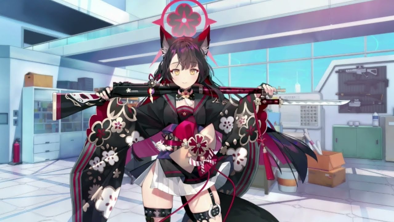 誕生日限定ボイス：狐坂ワカモ「ブルアカ ブルーアーカイブ」 - YouTube