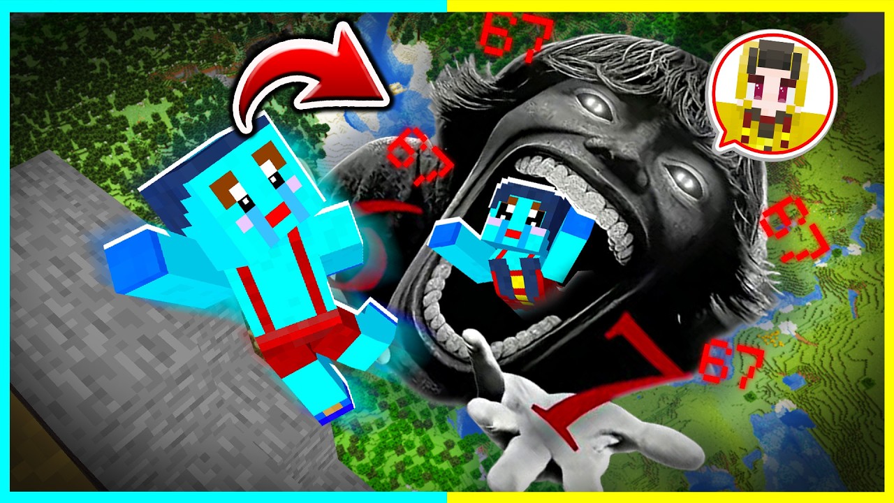 Pretending to be the Minecraft urban legend 