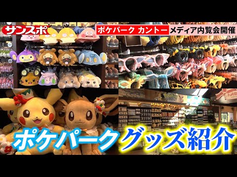 ポケパーク カントー】グッズ紹介編 話題のカチューシャやキャップは