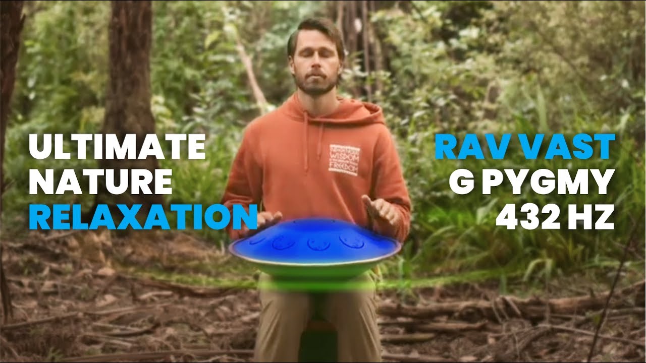 RAV Vast® G Pygmy 432 Hz Full-Size Steel Tongue Drum for