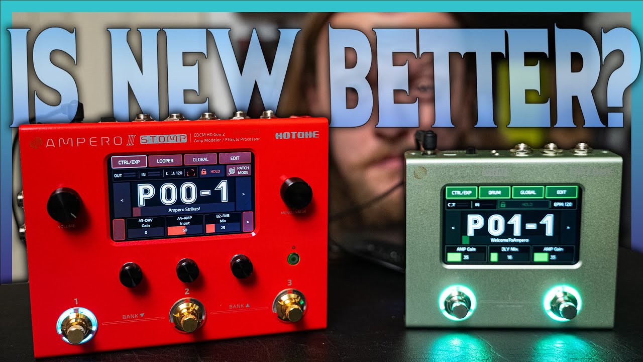 Ampero Mini VS Ampero 2 Stomp - YouTube