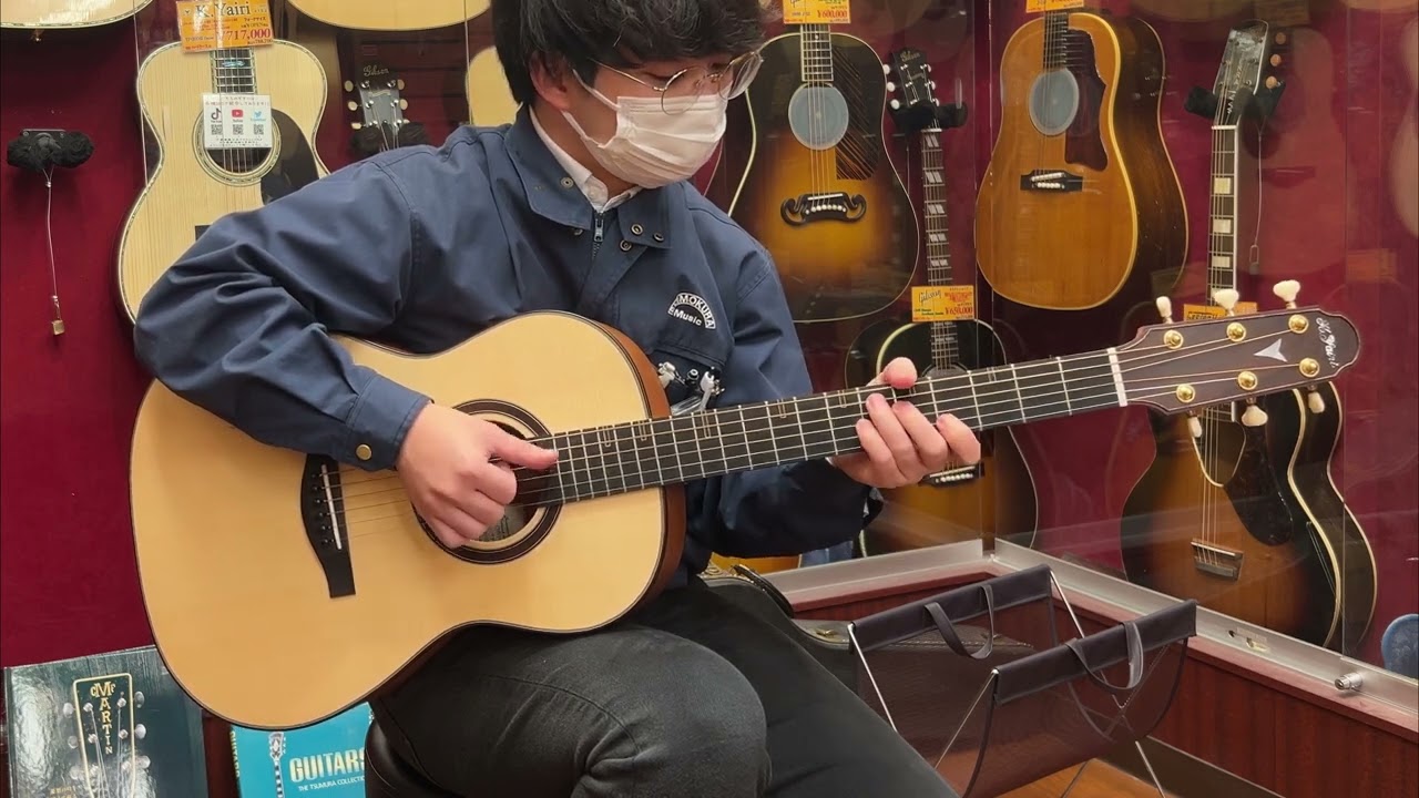 K.Yairi Custom Shop] 伊藤氏製作TF-Custom 弾いてみました！ - YouTube