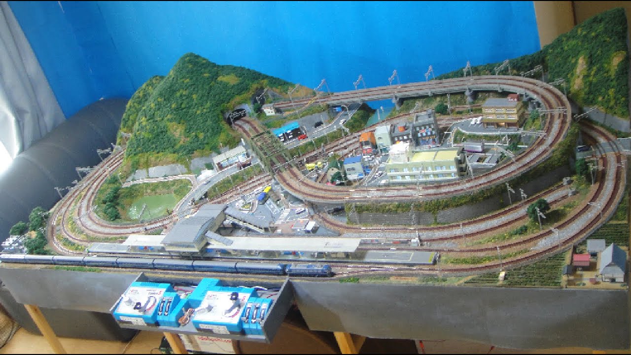 Nゲージジオラマ制作動画 》 「人生初の鉄道模型ジオラマ制作の記録