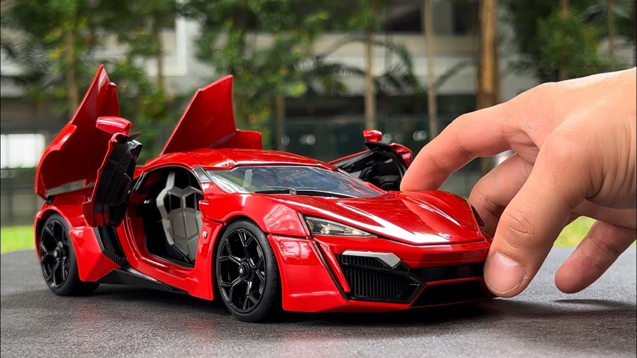 Fast & Furious Lykan HyperSport Unboxing 1:18 Diecast Car Model