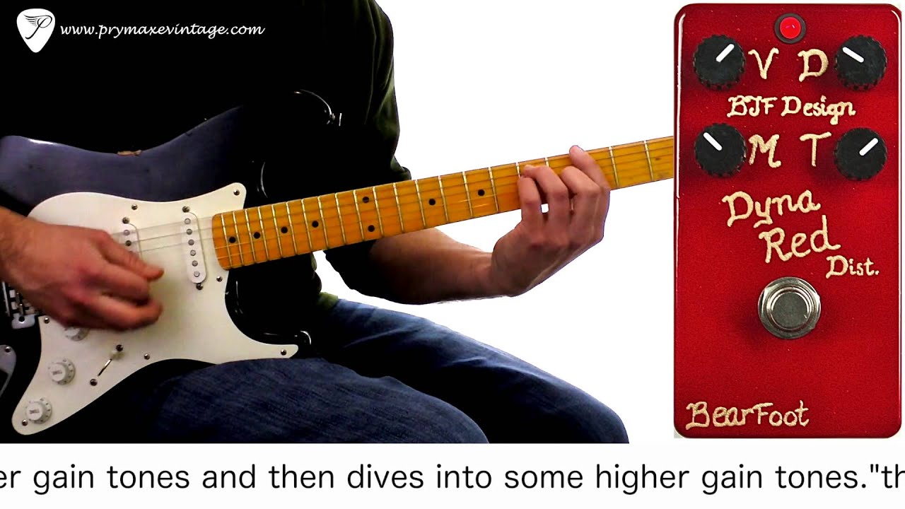 BearFoot FX Dyna Red Distortion - YouTube