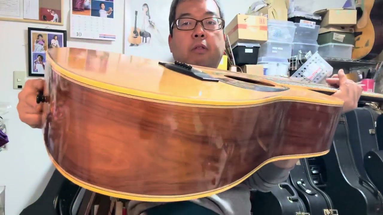 YAMAHA L-5（前期・中期？）落語 de FG - YouTube