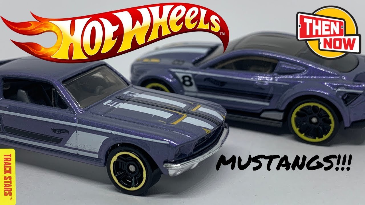 Hot Wheels Then and Now MUSTANGS!!! - YouTube