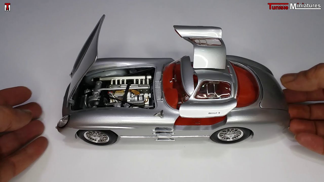 1/18 Mercedes Benz 300 SLR - Maisto - Diecast Model Car - YouTube