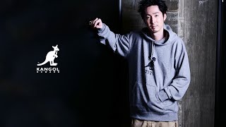 ZEE×KANGOL REWARDコラボ プルオーバーパーカー