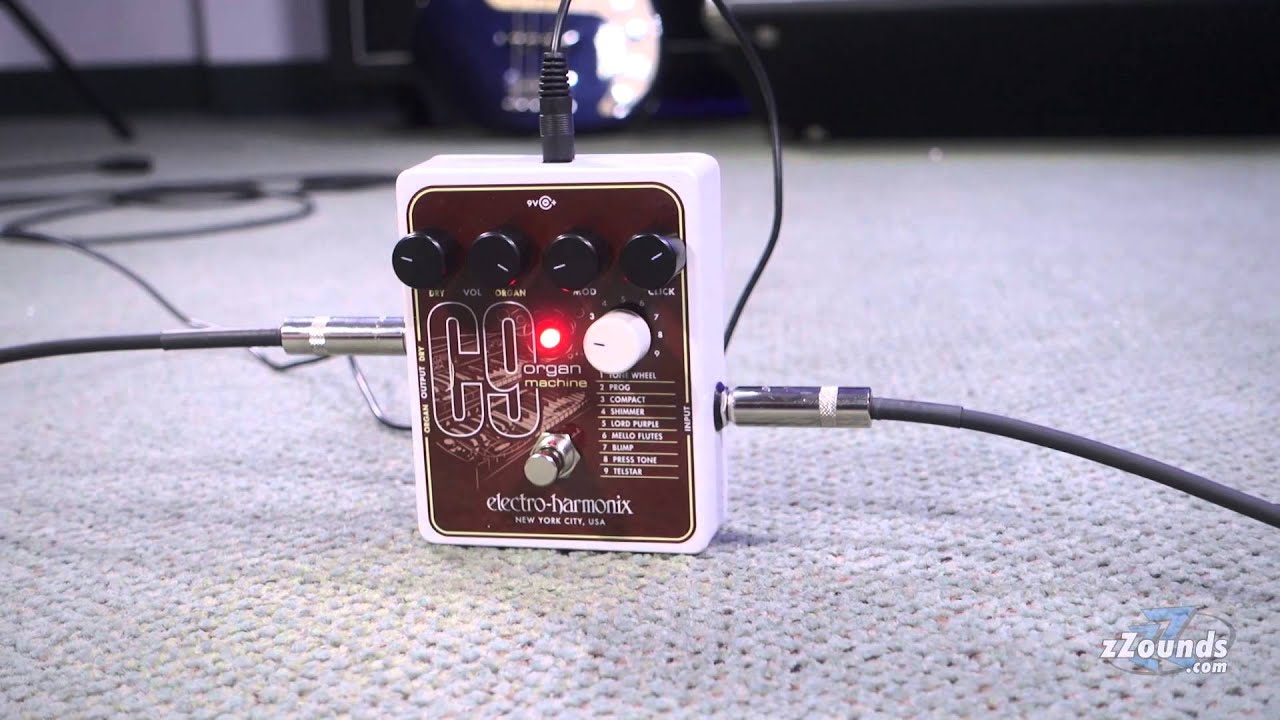 zZounds.com: Electro-Harmonix C9 Organ Machine Pedal - YouTube