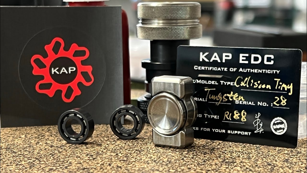 Tungsten Tiny Collision by KAP | Unboxing and Bearing Swaps - YouTube