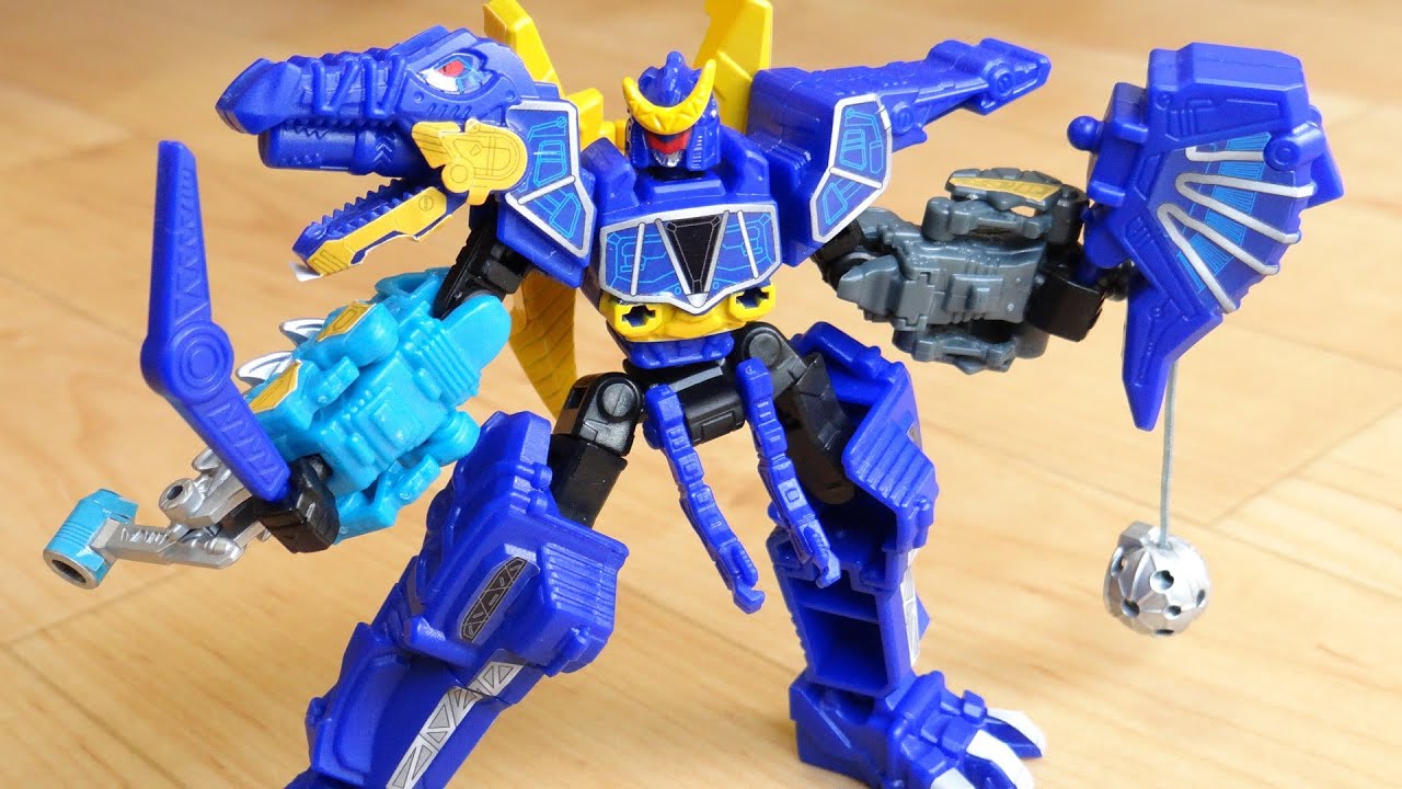 Super Movable! Gashapon True Movable Combination Zyudenryu 3