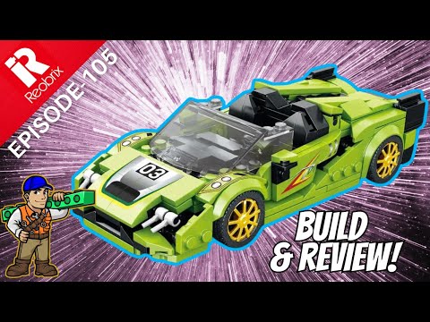 Reobrix - Lamborghini Sian FKP 37 (806) (Mini Car Series) (Lego