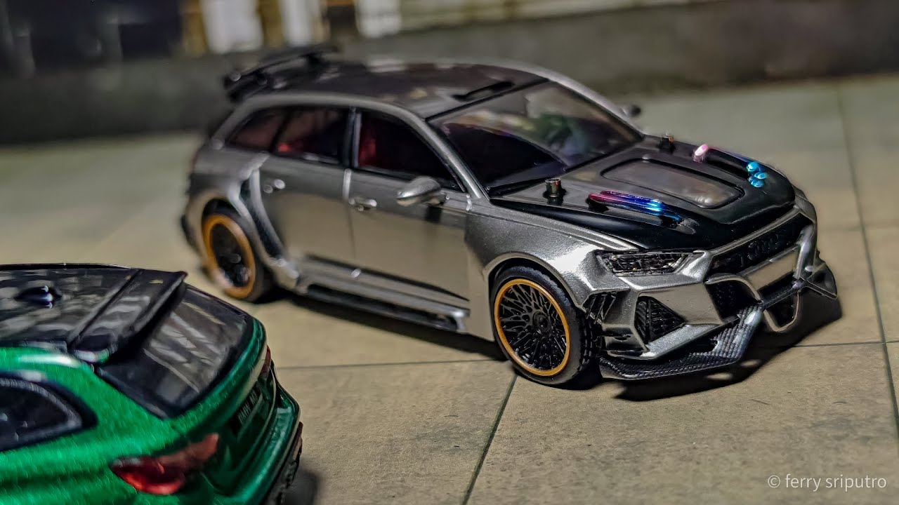 DCM 1/64 Scale Audi RS6 2NCS Bodykit - YouTube