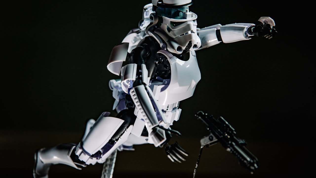Stormtrooper Exploded-View Model Kit Build! - YouTube