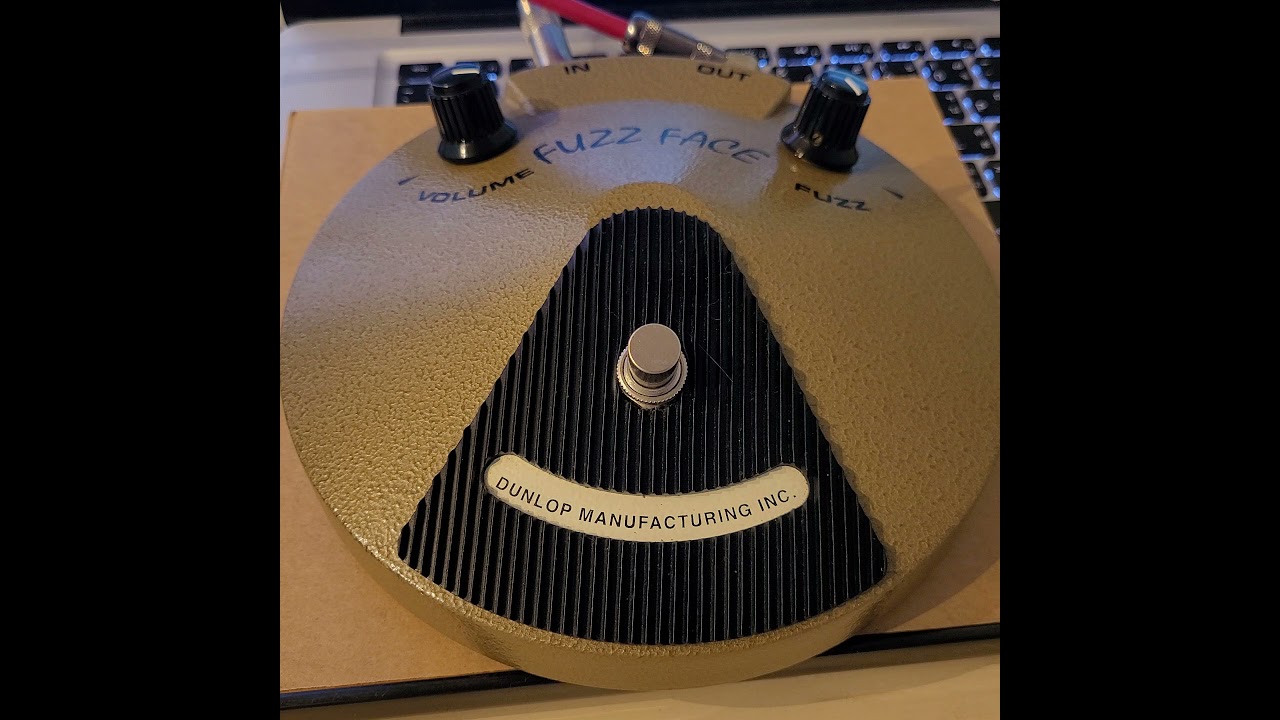 Test Dunlop Fuzz Face Eric Johnson Signature - YouTube