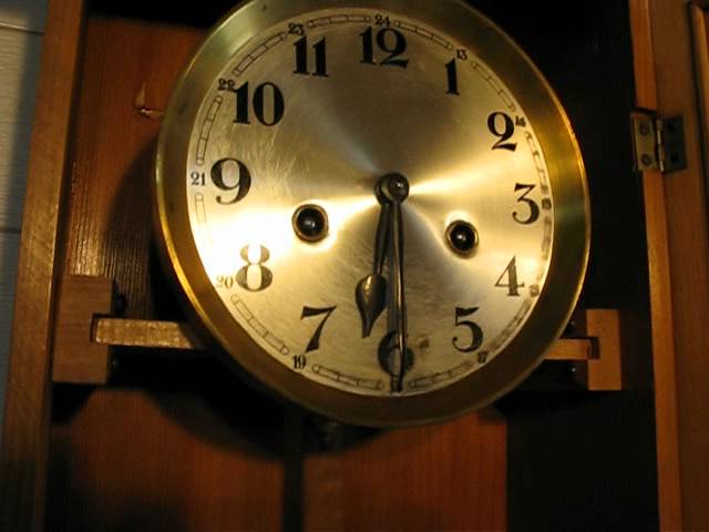 グスタフベッカー Gustav Becker ドイツ ユンハンス 柱時計 古時計