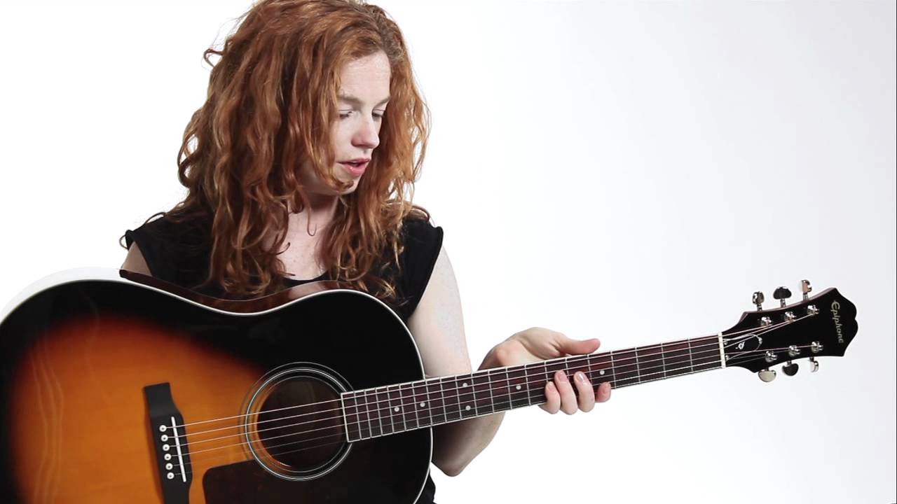 The Epiphone AJ-220S Acoustic Guitar Demo - YouTube