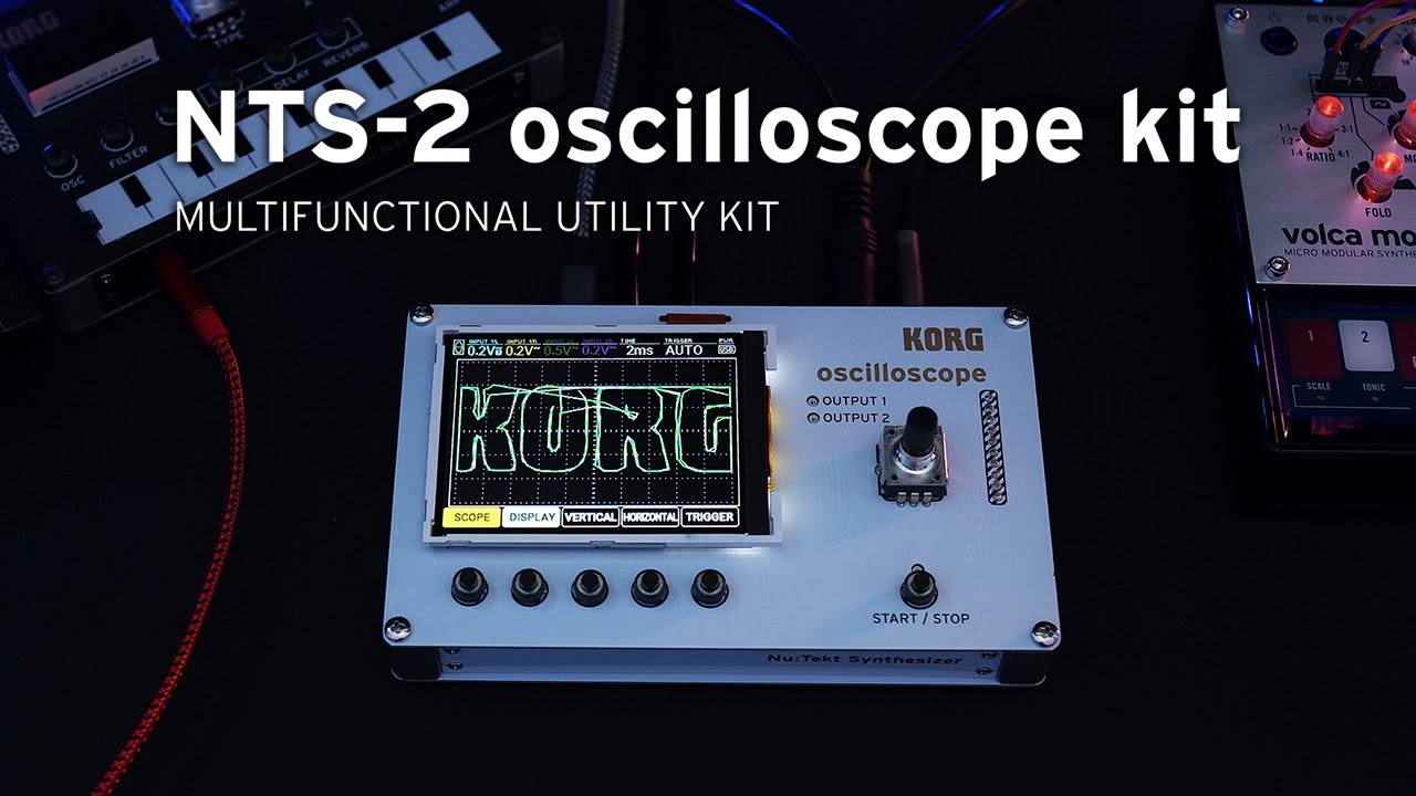 NTS-2 oscilloscope kit - MULTIFUNCTIONAL UTILITY KIT | KORG (Japan)