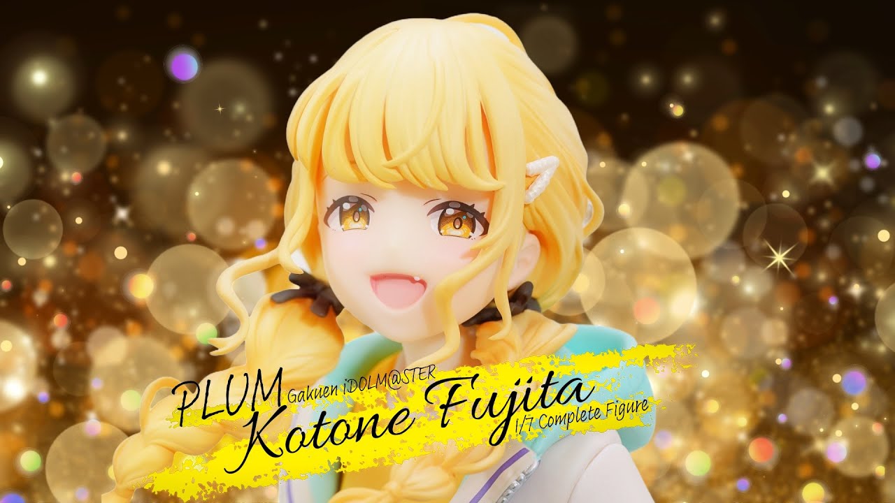 Gakuen iDOLM@STER Kotone Fujita 1/7 Complete Figure Plum - YouTube