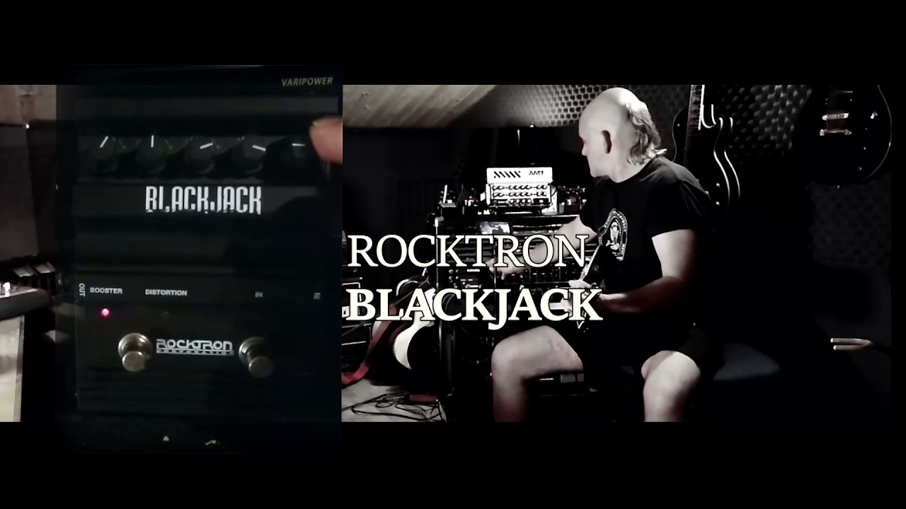 ROCKTRON BLACKJACK (SOUNDCHECK) weird system of separate boost