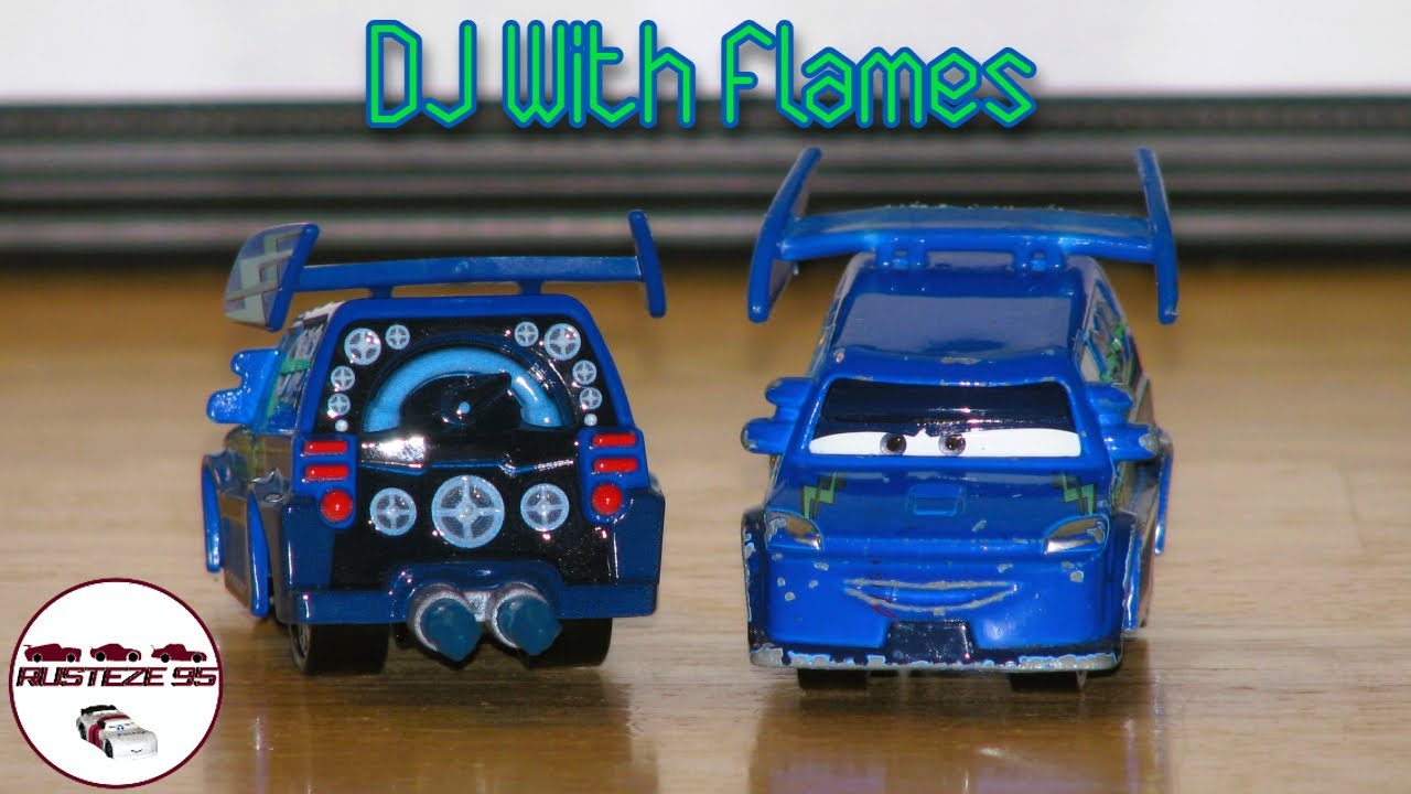 Pixar Cars 2024 DJ with Flames - Review (Delinquent Road Hazard