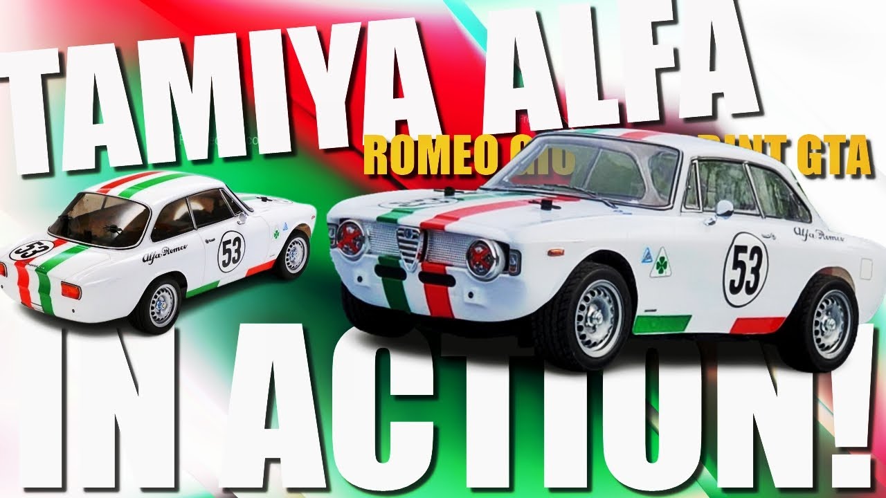 Ultimate Thrills on the Track: Tamiya MB-01 Alfa Romeo Giulia