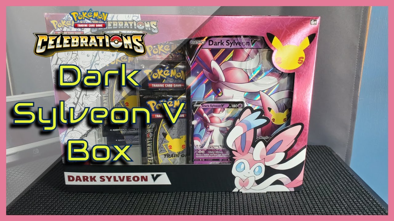 Dark Sylveon V Box Collection | Pokemon Celebrations | Pokemon TCG